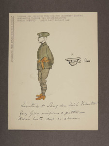 Lieutenant Langdon character sketch