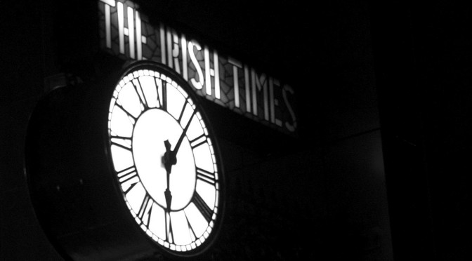 Irish Times Clock